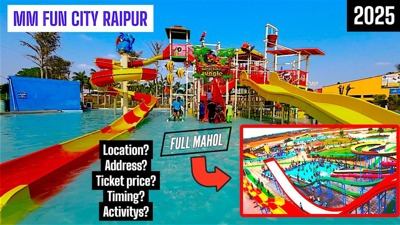 MM Fun City Raipur Location and address Ticket price 2025! (Full Masti 😜) ll