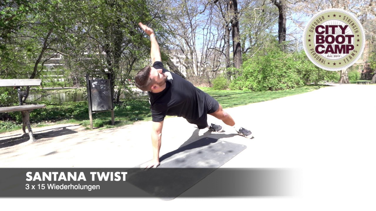 CityBootCamp - Outdoor Training - BasicFit - SANTANA TWIST   #CityBootCamp #panomago