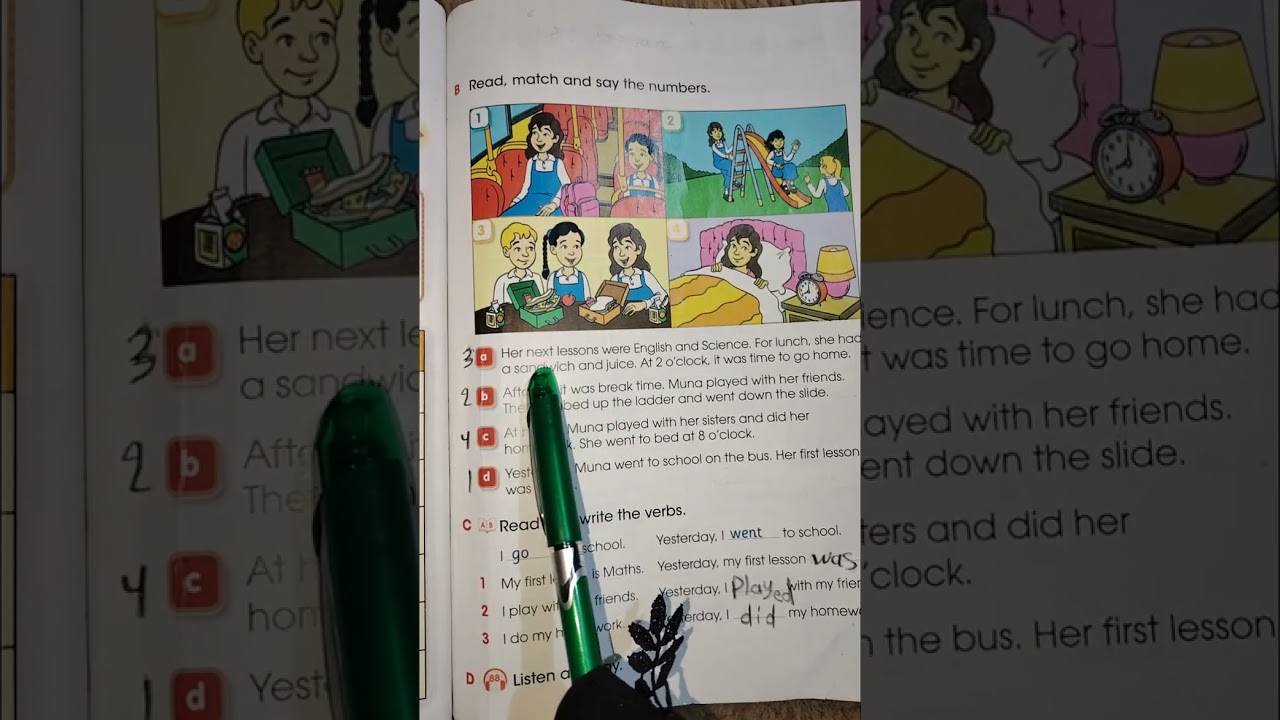 #اللغة الإنكليزية #رابع ابتدائي# (صفحة 76/77) #المنهج الجديد 2026 