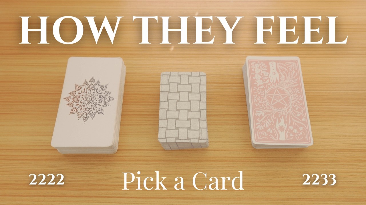 How do they TRULY feel about you? 🔮 pick a card tarot reading