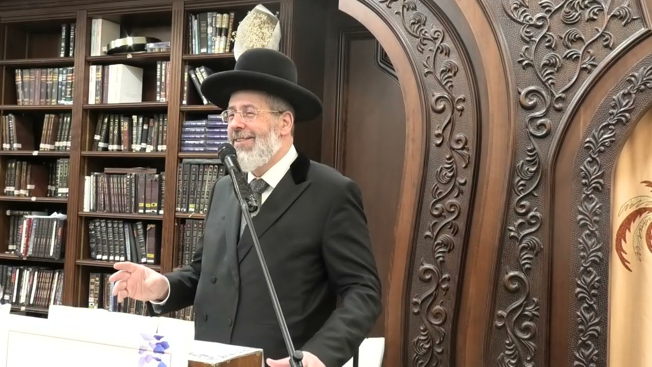 הרב דוד לאו I כנס היסוד של איגוד המגשרים החרדי