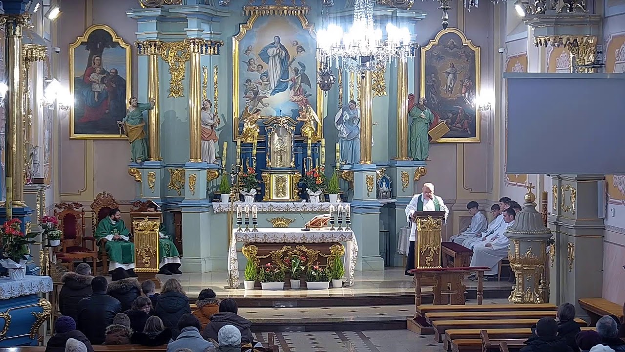 [15.02.2026] Msza św. godz. 11,30 - Parafia Wniebowzięcia NMP w Raniżowie