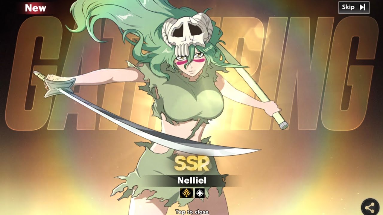 Nelliel + Signature Weapon Stamp Banner Pull - Bleach Soul Resonance (SEA)