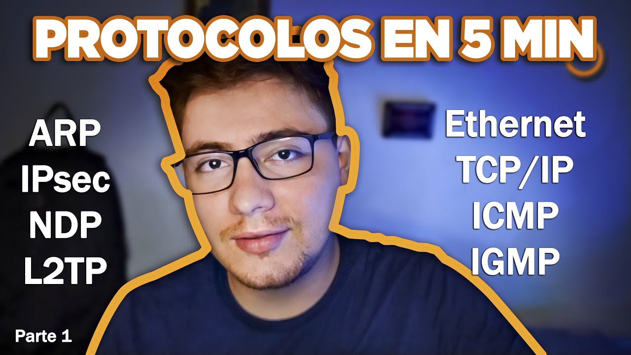 Todos los PROTOCOLOS DE RED explicados f&aacute;cil en 5 minutos 2022 (Parte 1) | IP, IPsec, ICMP, L2TP...