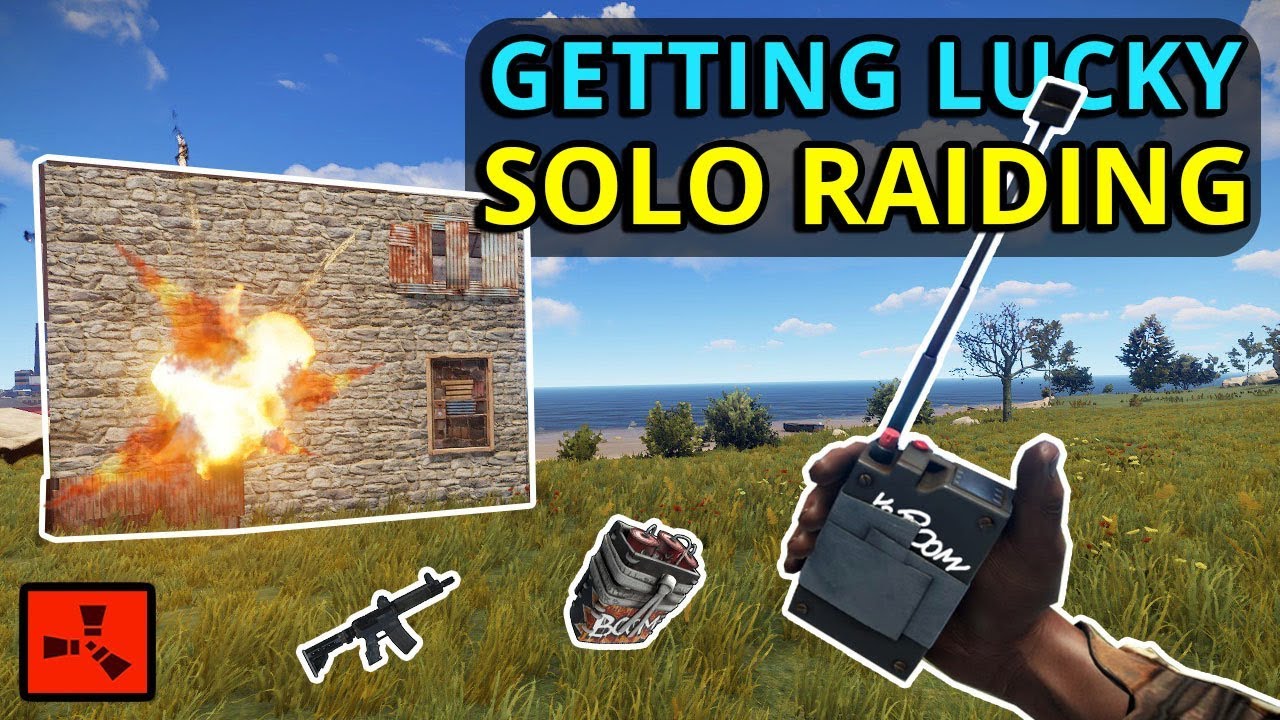 RUST SOLO: My LUCKIEST FIND IN 2000 HOURS Gets Me To EPIC SOLO RAIDING!!