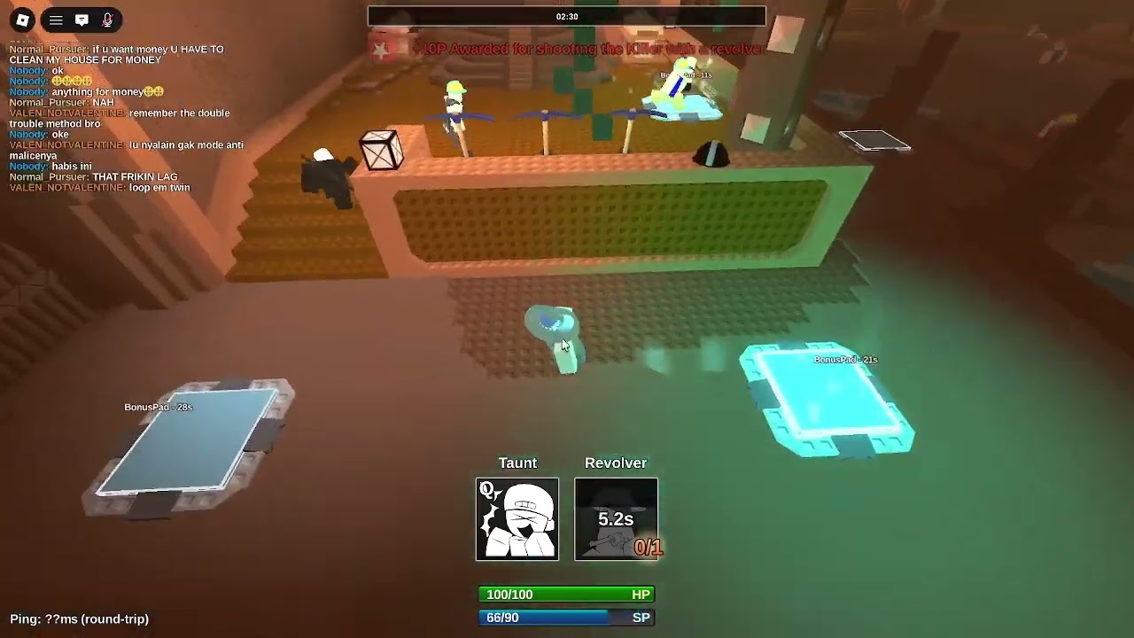 Roblox Die Of Death Random Gameplay (Civilian) 133