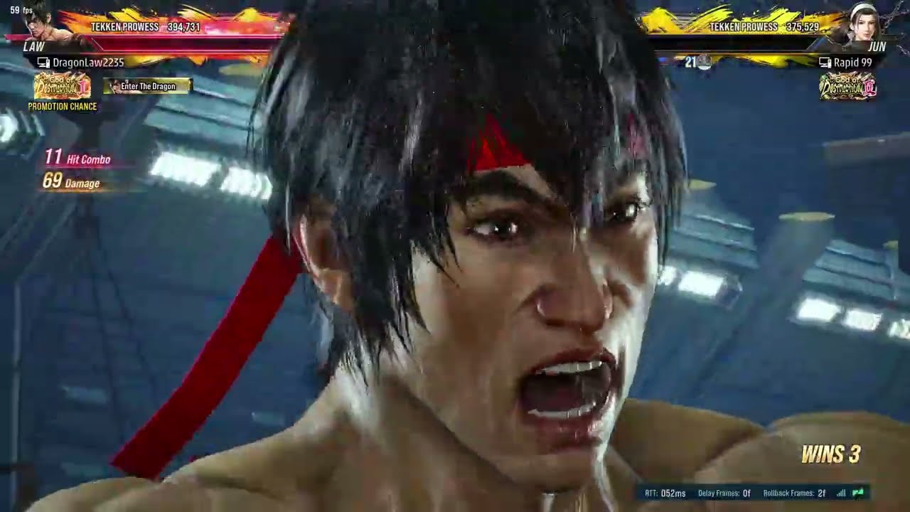 Tekken 8 Season 2 Law Rank Session