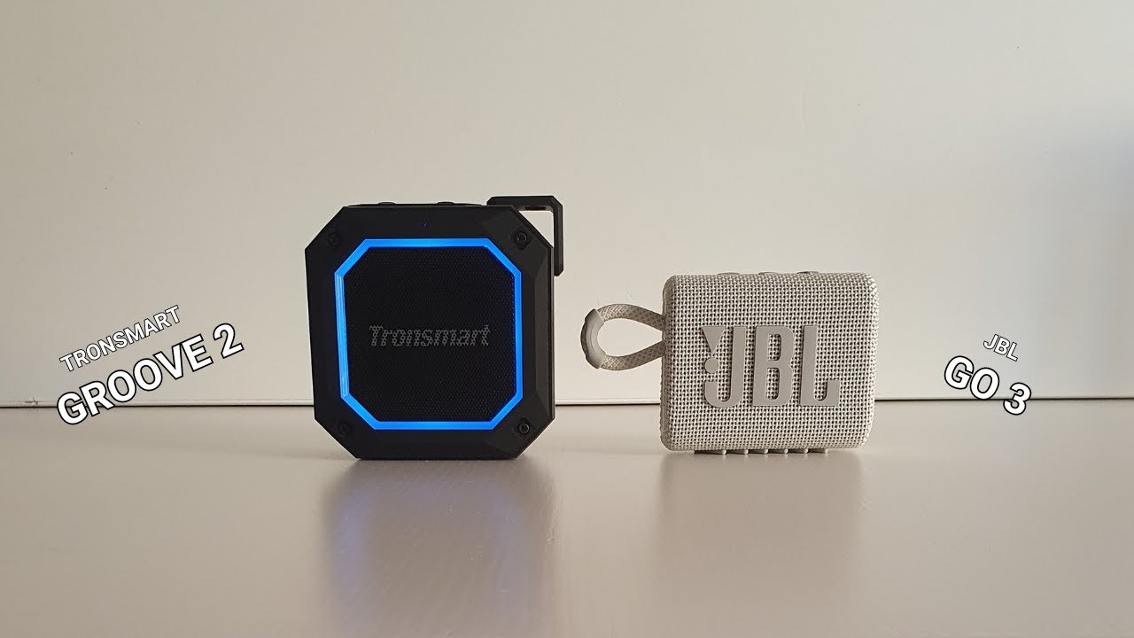 JBL GO 3 VS TRONSMART GROOVE 2 (Max Volume Audio Test)