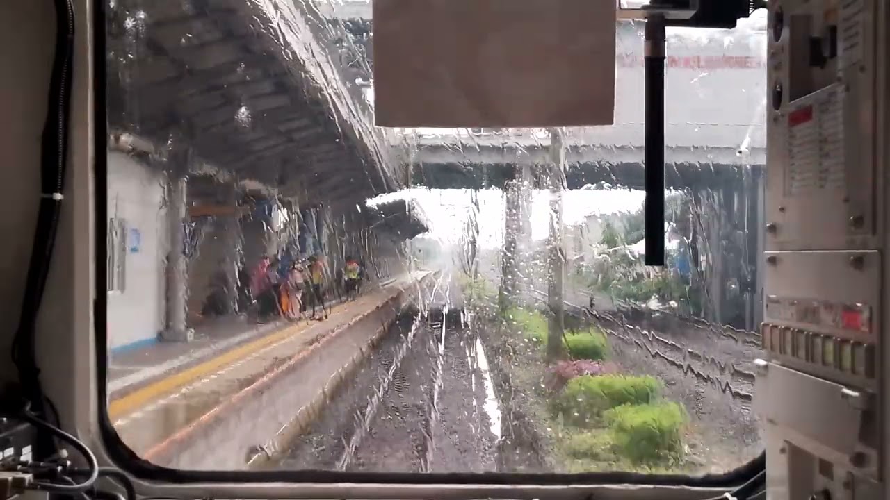 Bekasi - Manggarai muter dulu Jatinegara- Pasar Senen - Kampung Bandan - Tanah Abang