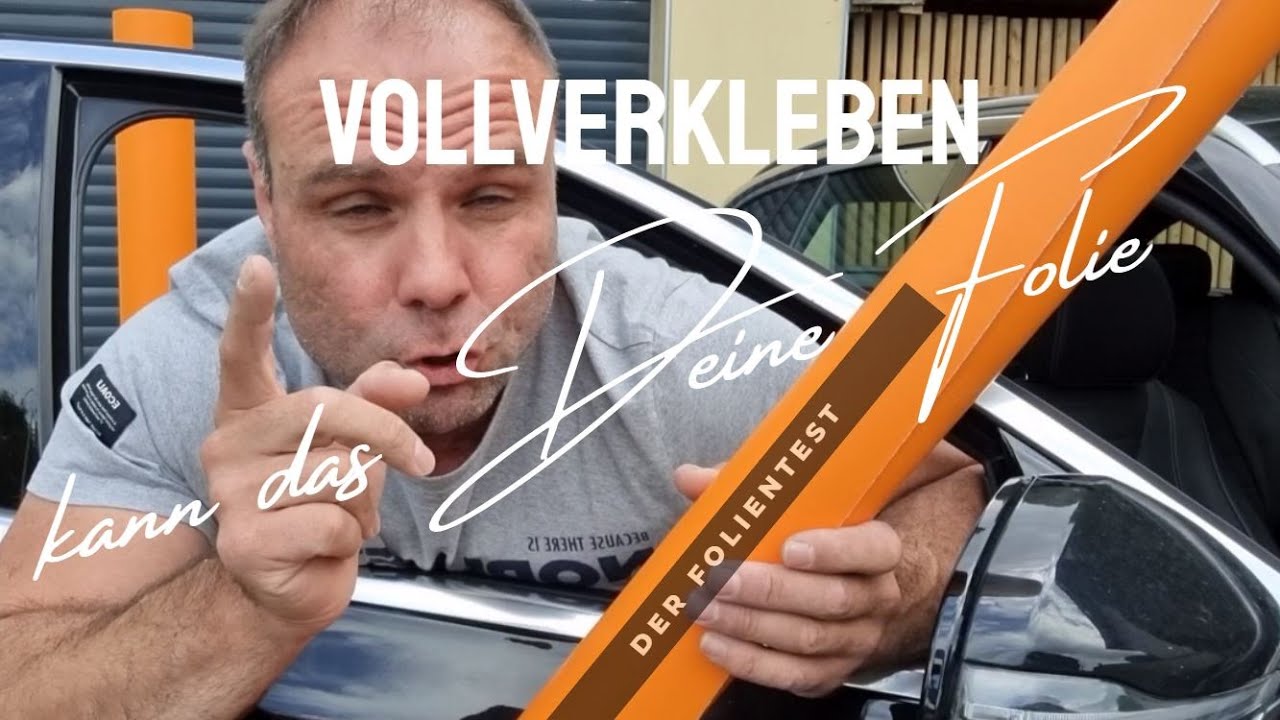 KLEBEFOLIE f&uuml;r Autos   DO IT YOURSELF  folier Dein Auto selber mit der richtigen Klebefolie