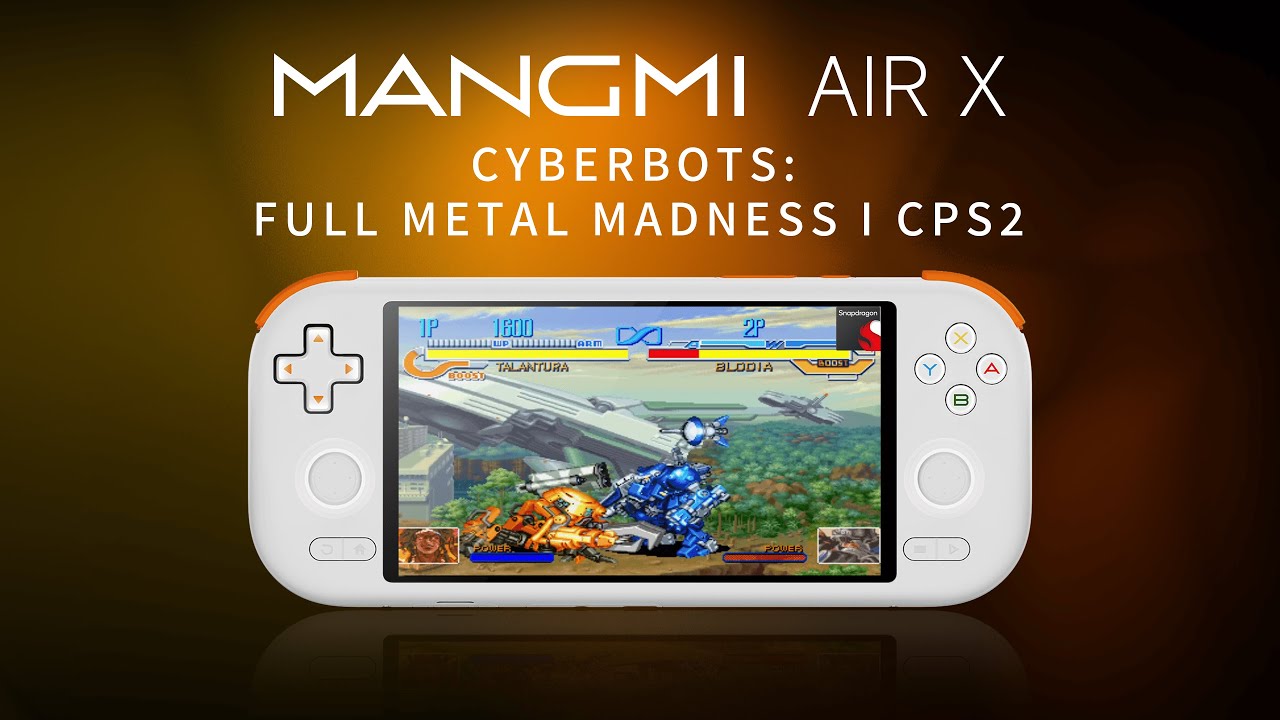 MANGMI AIR X CPS2 Gaming Experience：CYBERBOTS - FULL METAL MADNESS