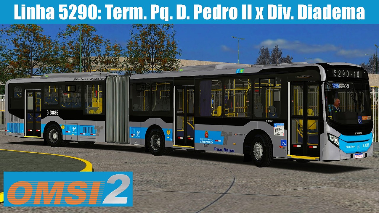 OMSI 2 | Caio Millennium V - MB: O-500UA BlueTec 6 | Linha 5290