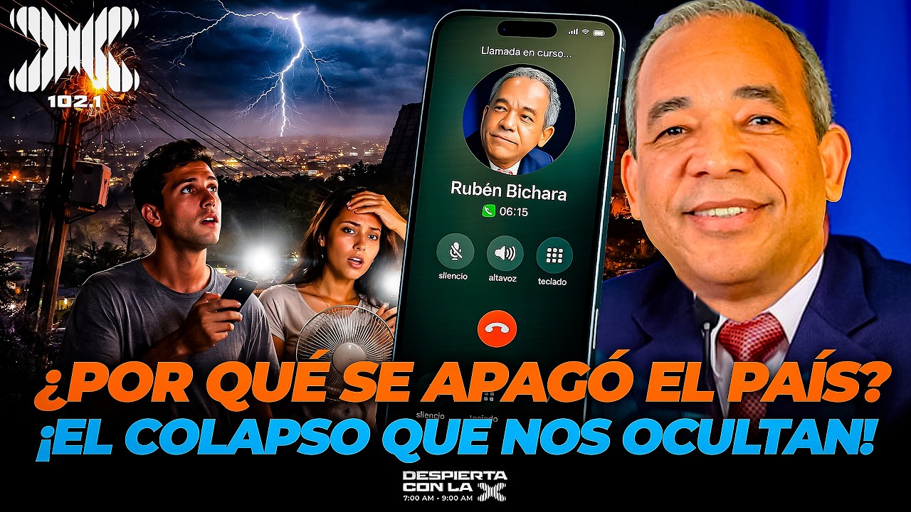 RUBÉN BICHARA ANALIZA EL APAGÓN: ¿FALLA TÉCNICA O PROBLEMA ESTRUCTURAL?
