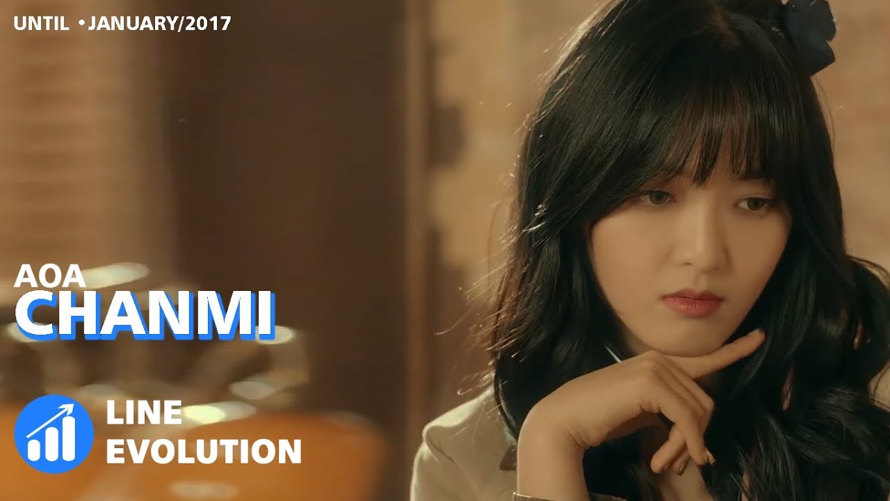 AOA - Chanmi (찬미) (Line Evolution) • JAN/2017