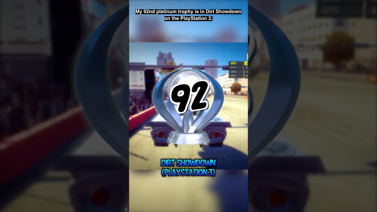 DiRT Showdown Platinum Trophy #dirt #showdown #gaming #platinum #trophyhunter #shorts