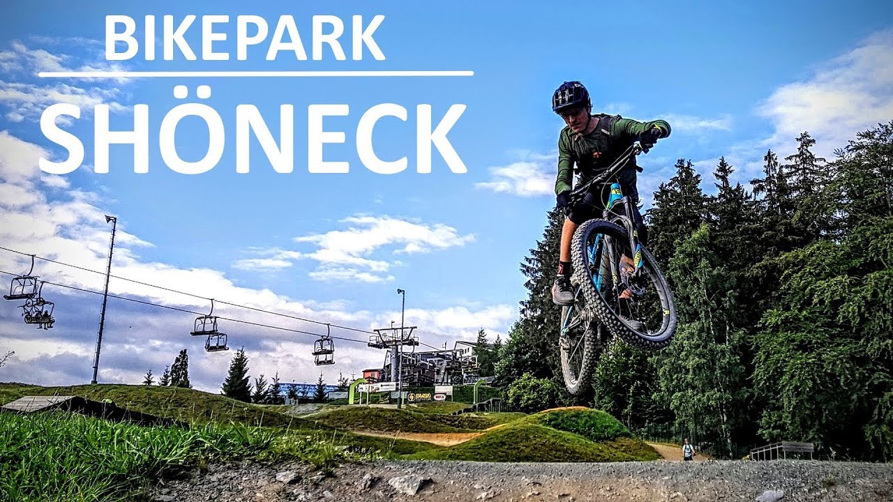 SCHÖNECK - bikepark kousek za hranicemi, kde se naučíte skákat