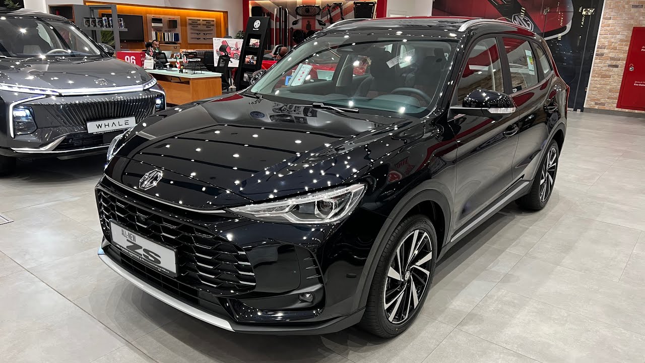 ام جي MG ZS 2025 الجديدة كلياً جلد سقف بانوراما نقاط عمياء محرك 4 سلندر تيربو وارد عادل الغانم