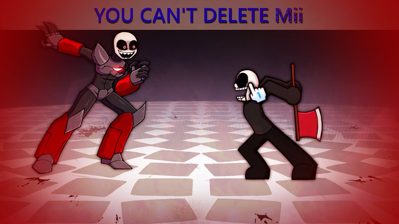 You can't delete Mii | You can't run encore BUT Austin & Eteled sing | Friday Night Funkin Cover