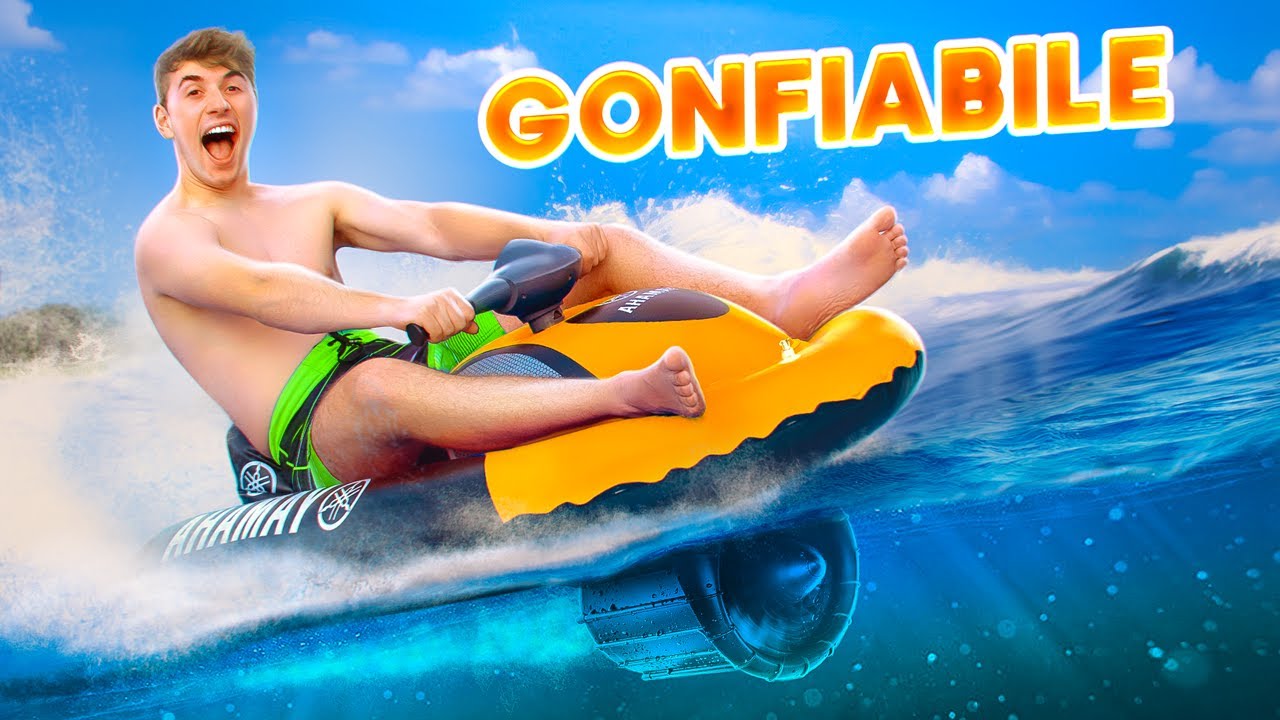 COMPRO una MOTO D'ACQUA GONFIABILE!! ⚡ Motore elettrico