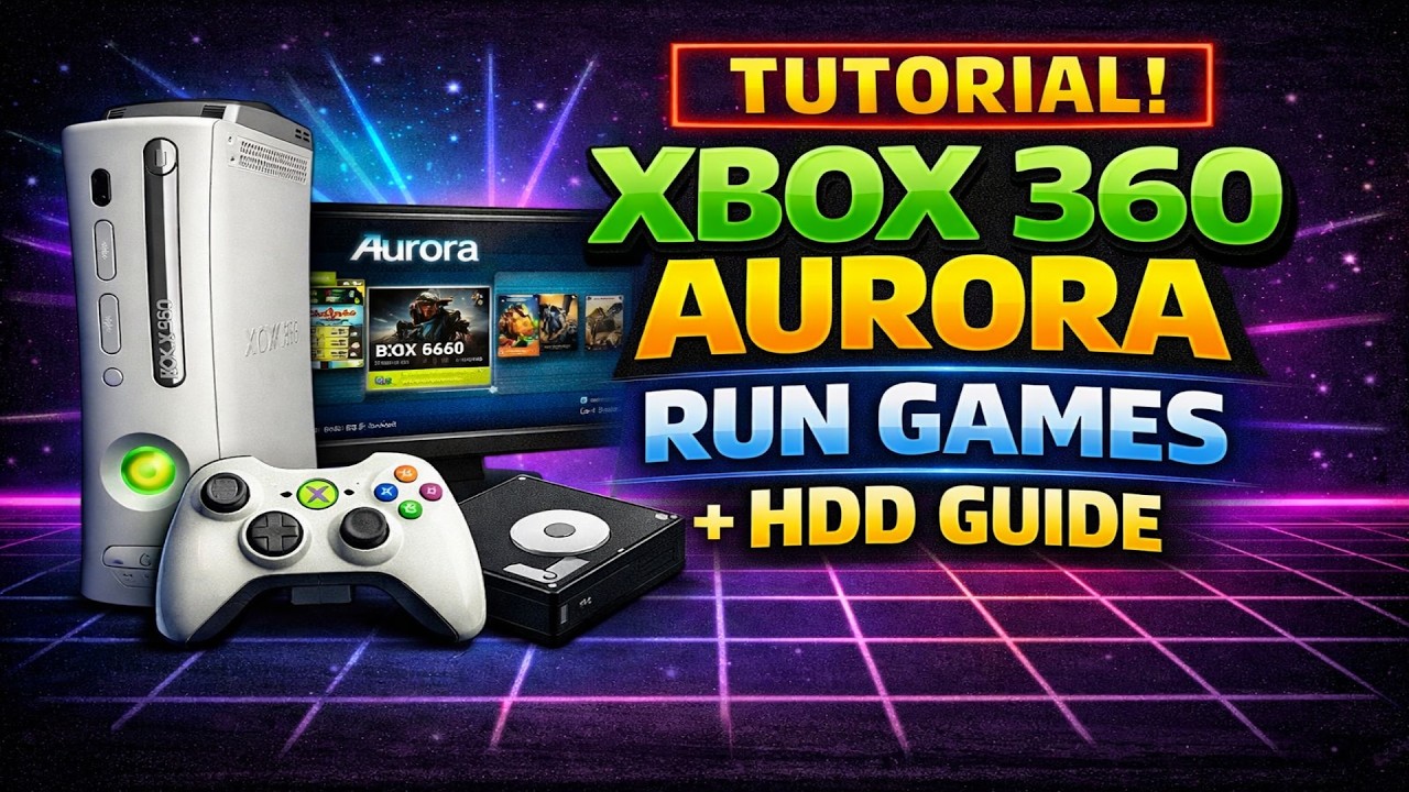 [TUTORIAL] - XBOX 360: HOW TO RUN YOUR GAMES THROUGH AURORA + HOW TO PUT GAMES ON YOUR HARD DRIVE...