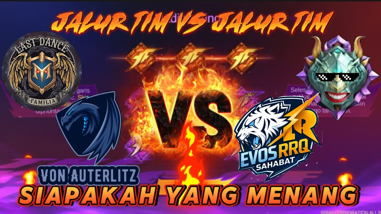 MABAR MOBILE LEGENDS GRATIS LIVE PUSH RANK LAST DANCE VS KALAH BUBAR