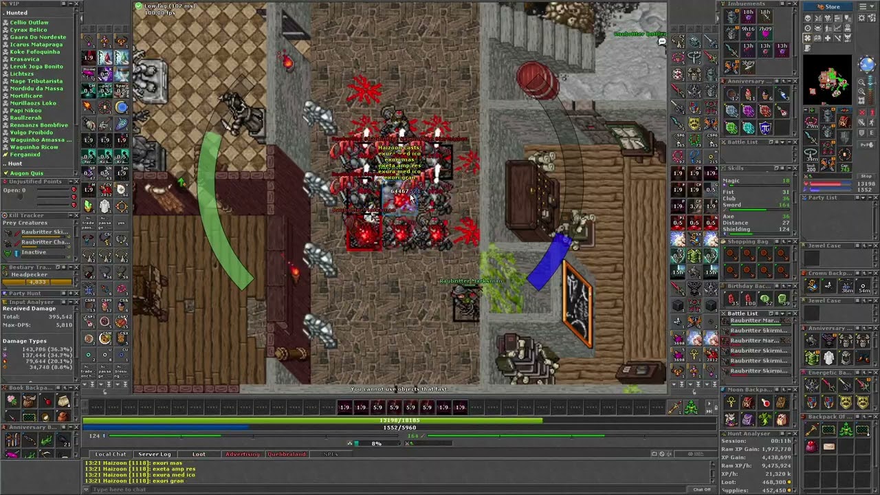 Raubritter CASTLE Hunt #ekview 11.5kk RAW PEAK - CRYPT SLICER - (HARPY SPOTs)