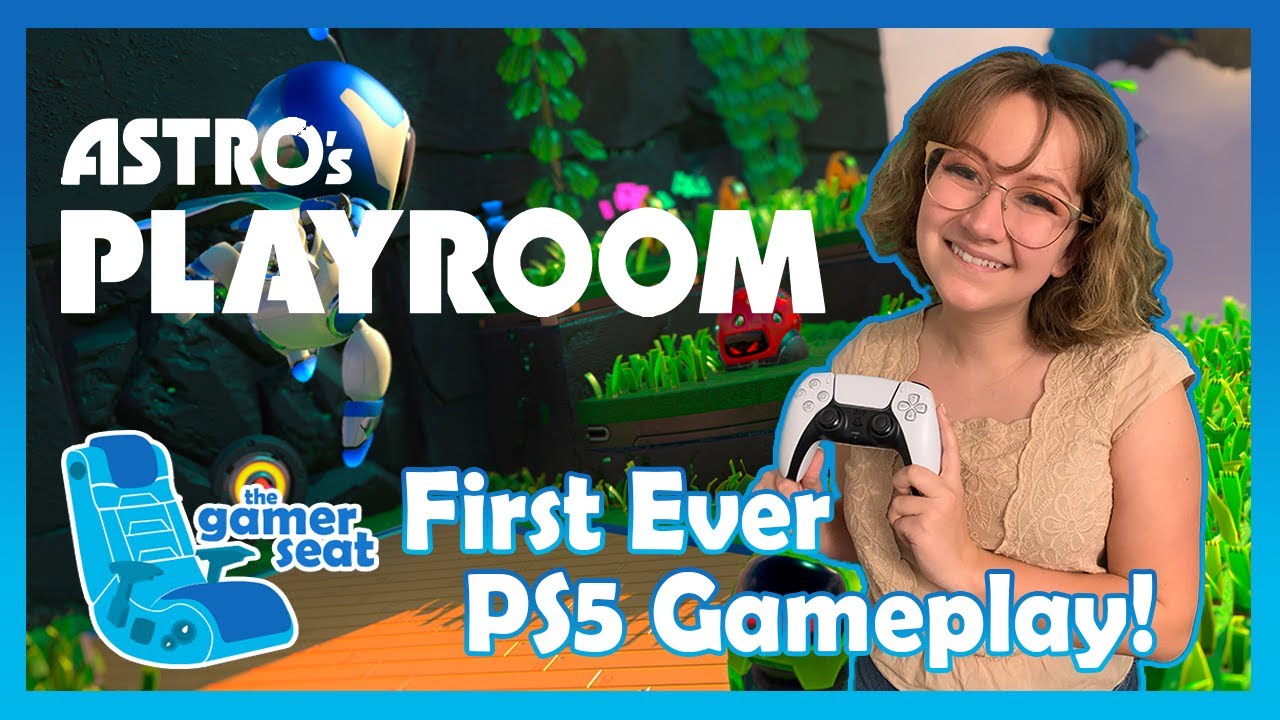 Our FIRST Time Playing the PS5, Astro's Playroom!! - The Gamer Seat