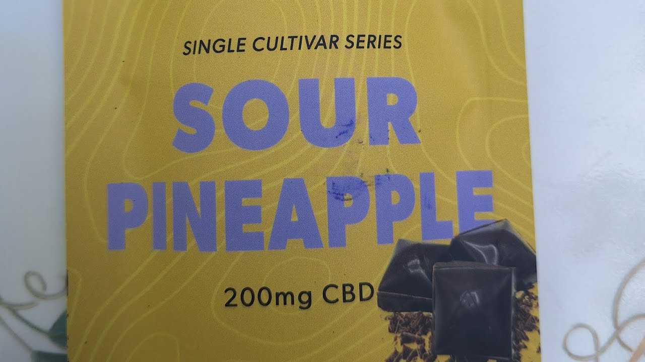 limited edition Llama Tonic, Sour Pineapple CBD/THC chocolate East Fork Cultivars (is it good?)