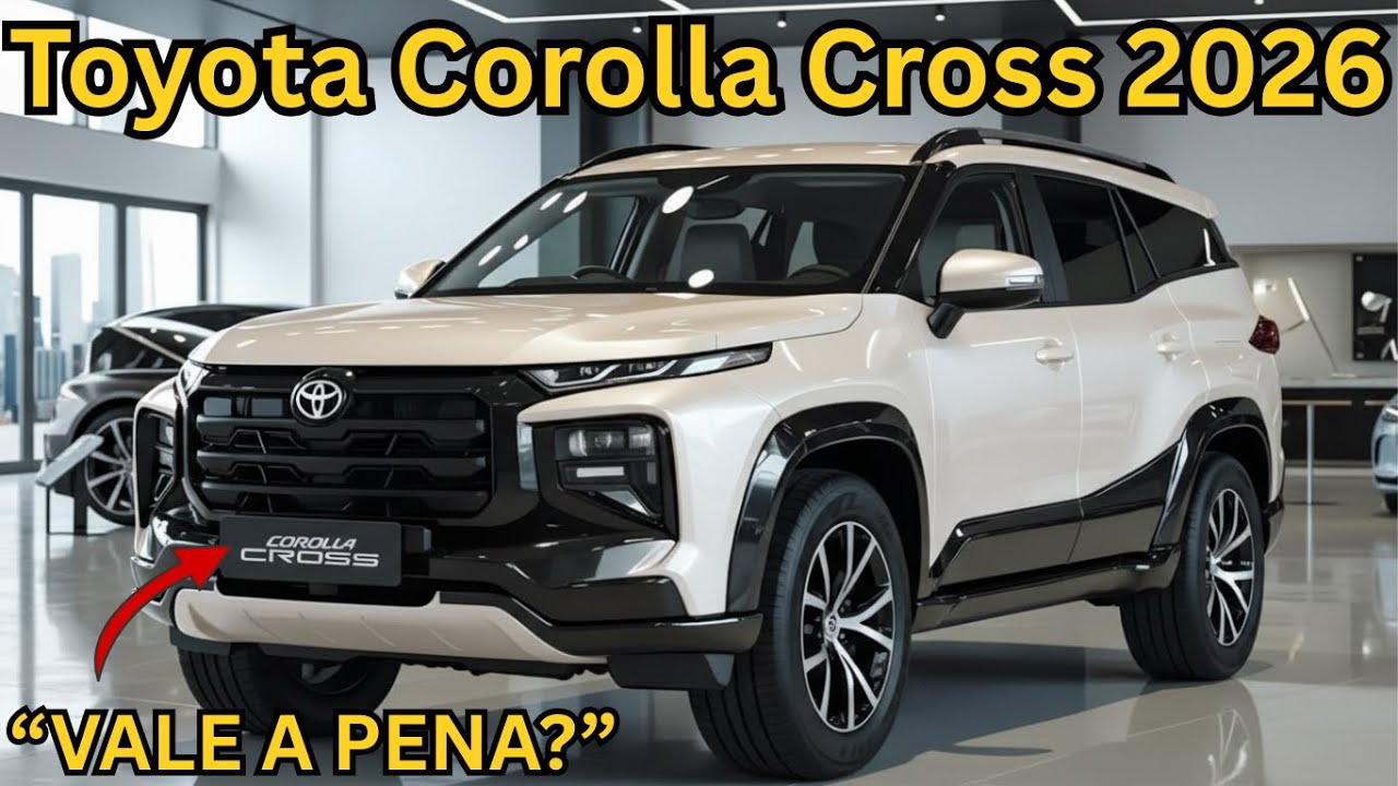 Toyota Corolla Cross 2026 Preço, Interior e Economia de Combustível Surpreendentes!