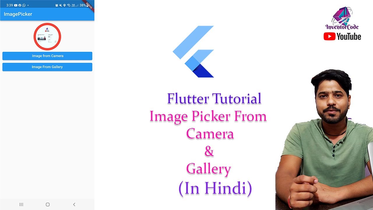 Bug Fix Image Picker From Camera & Gallery || Flutter Tutorial in Hindi