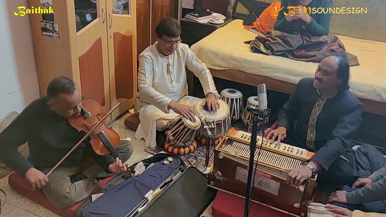'Dard-e-jigar' ghazal, Ft. Farid Ahmed | Rag Malkauns | YBM Baithak Series
