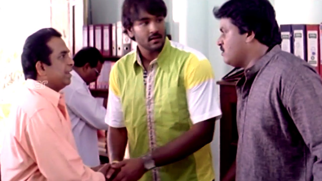 Vishnu & Brahmanandam Best Comedy Scene || Dhee Movie || Vishnu, Genelia