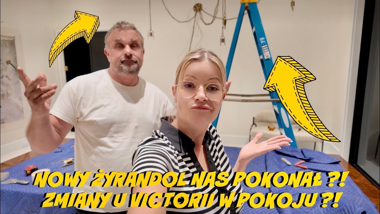ŻYRANDOL NAS POKONAŁ! ZMIANY U VICTORII W POKOJU! PRZEPIS NA PLACEK PO WĘGIERSKU!