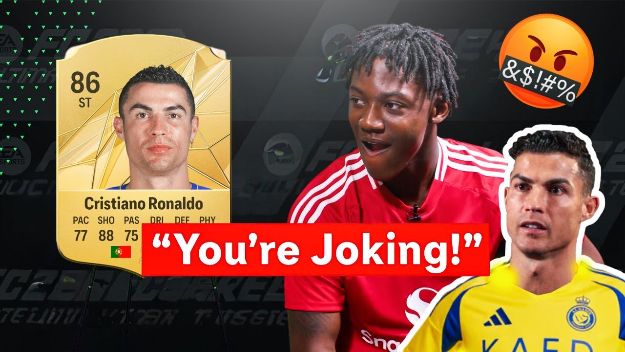 Footballers React To Their FIFA 25 Ratings - Haaland, Mbappe & More