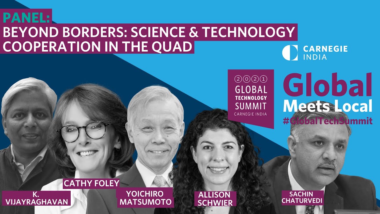 Beyond Borders: Science & Technology Cooperation in the Quad
