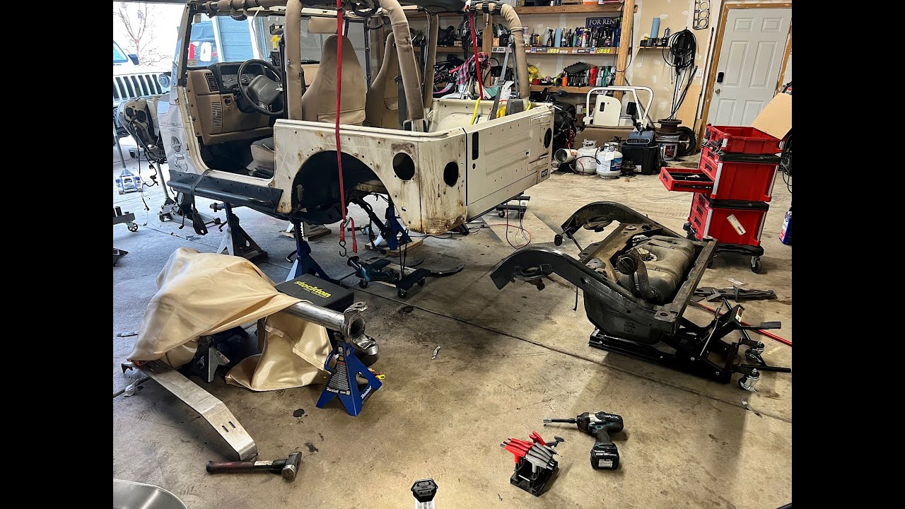 Jeep TJ Back Half “Cutting the Frame” [EP:3]