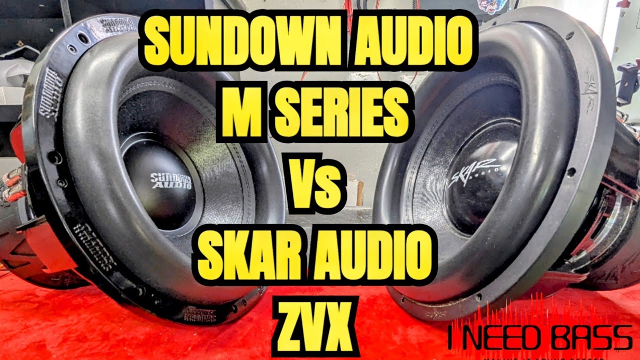 Sundown audio m series Vs Skar audio subwoofer/check description 👇🏽