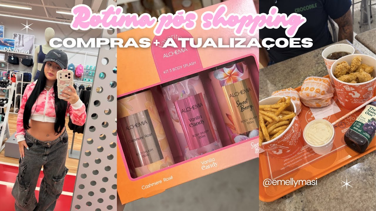 ROTINA DA NOITE PÓS SHOPPING (atualizações + compras) 🛍️ 🎀