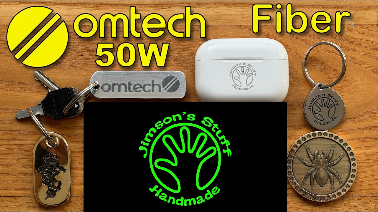 Волоконный лазер Omtech 50W F-50: распаковка, настройка, тестирование и обзор