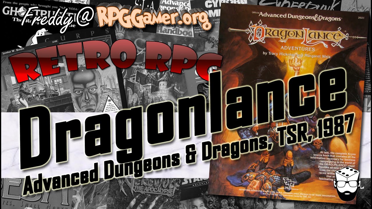 Dragonlance Adventures (Advanced Dungeons & Dragons, TSR, 1987) | Ретро-ролевая игра