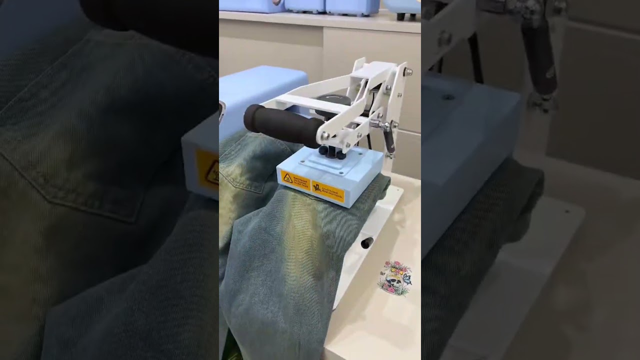 #DIY #DTF transfer #DTF printing #DTF film #DTF printer #heat press machine #DTF #customize jeans