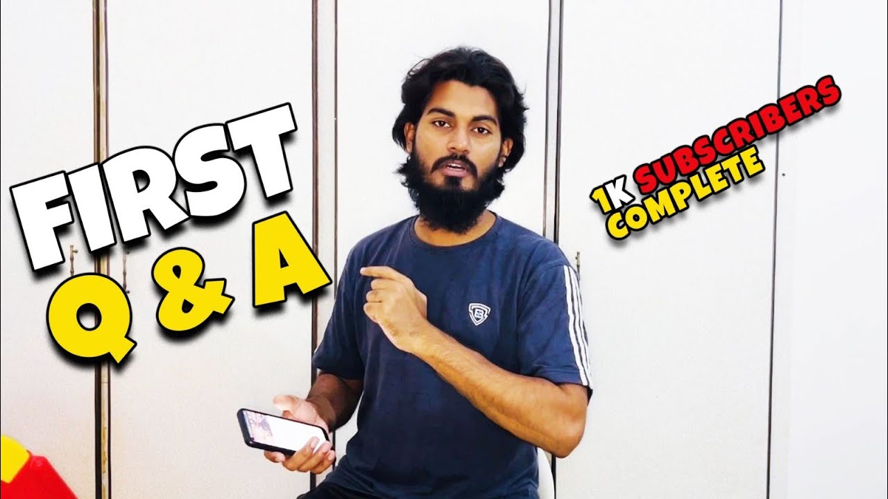 Q&A With Hamza Ali | Alhamdulillah 1K Subscribers Complete 🎉 | ThisIsHamzaAli