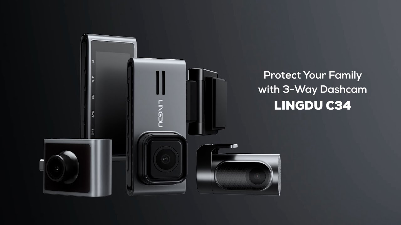 Dashcam 3 Kamera Terbaik di Indonesia | Lingdu C34 Dashcam