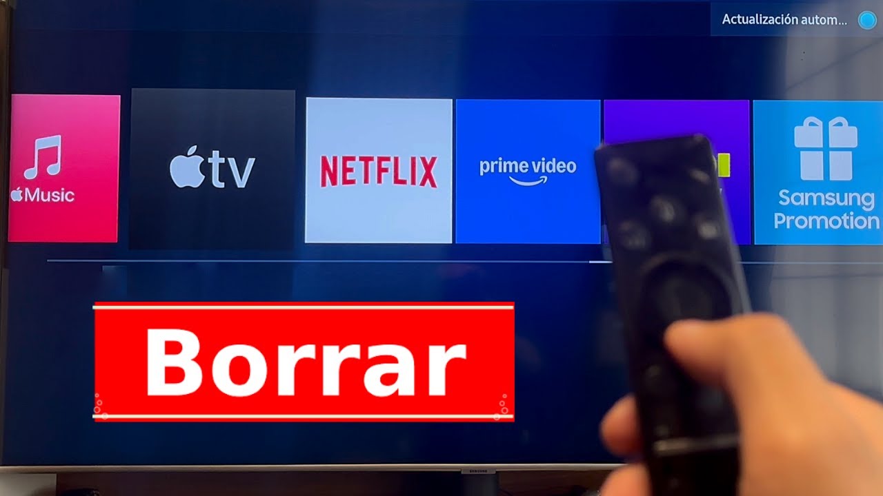 C&oacute;mo desinstalar (Eliminar) Cualquier App de la pantalla de Smart tv para Siempre!