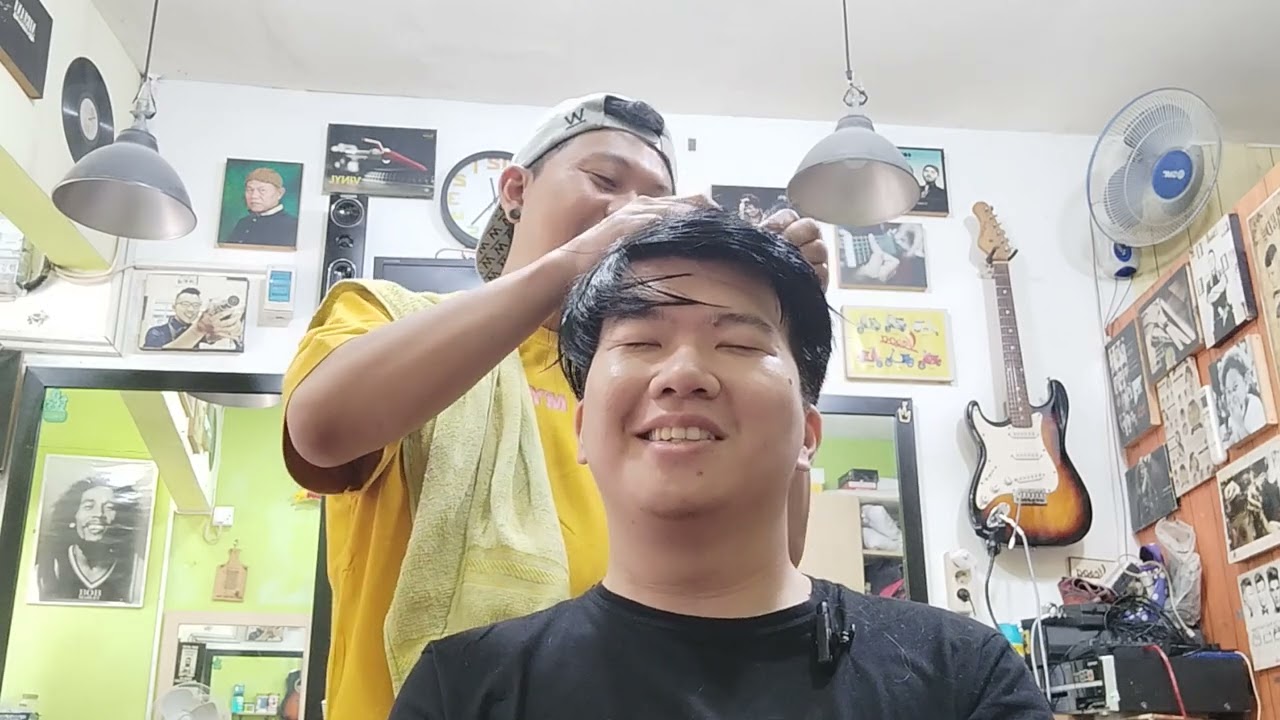 kokoh Abnerr  Dari tanggerang City ,Merapat gaess, rilexs setelah di head massage + krek sehat