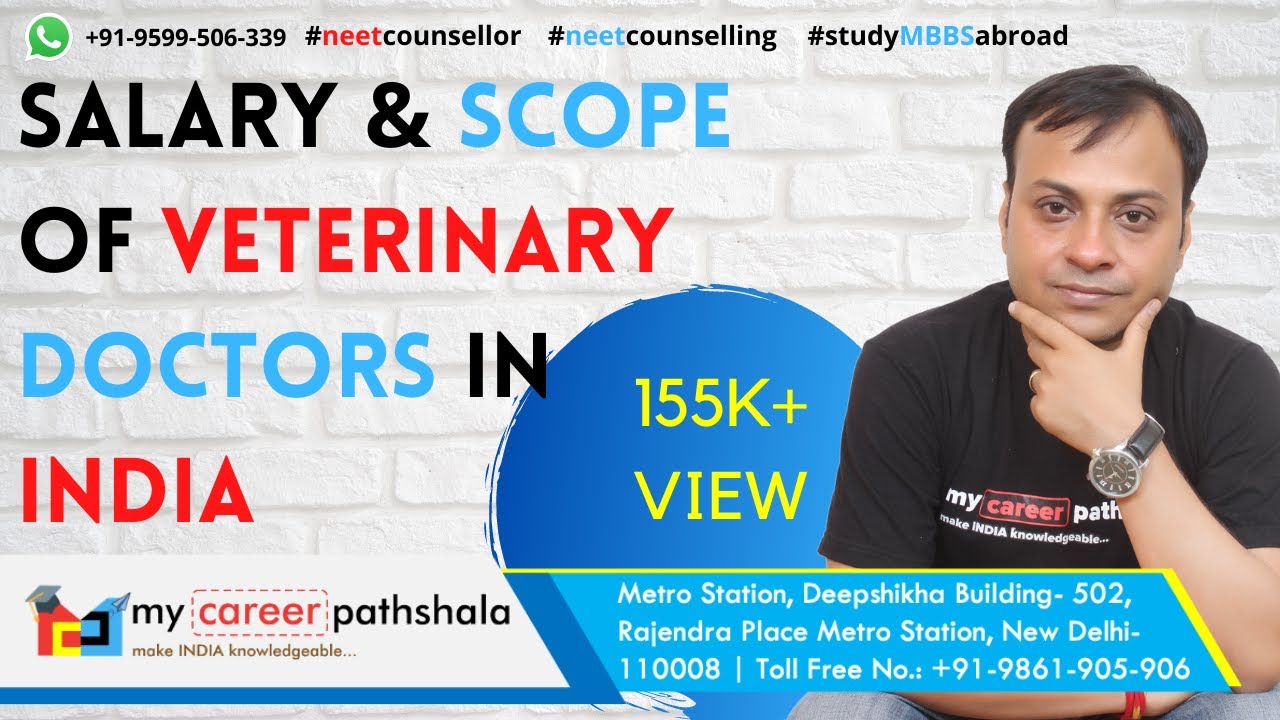 Salary and scope of Veterinary Doctors in India & Abroad