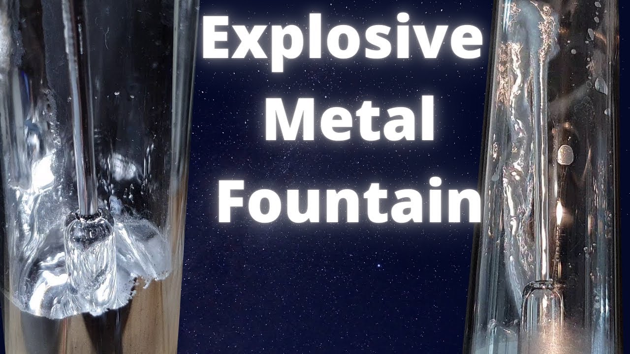 Building the most dangerous fountain in the world – Periodic Videos homage