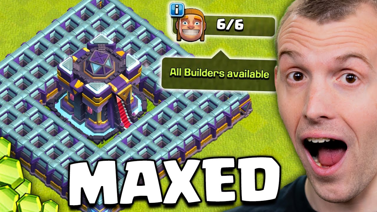 I Maxed My Clash of Clans Base!