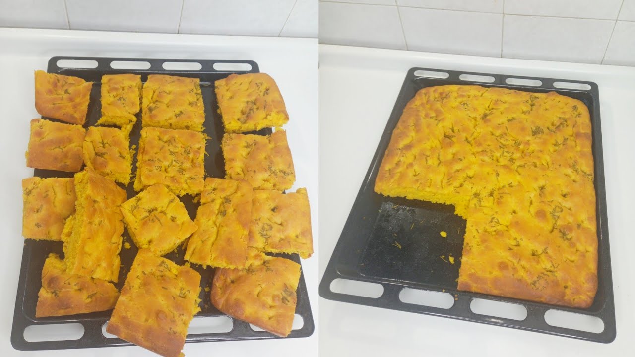 Weekend focaccia con zucca gialla @chiinwatv 