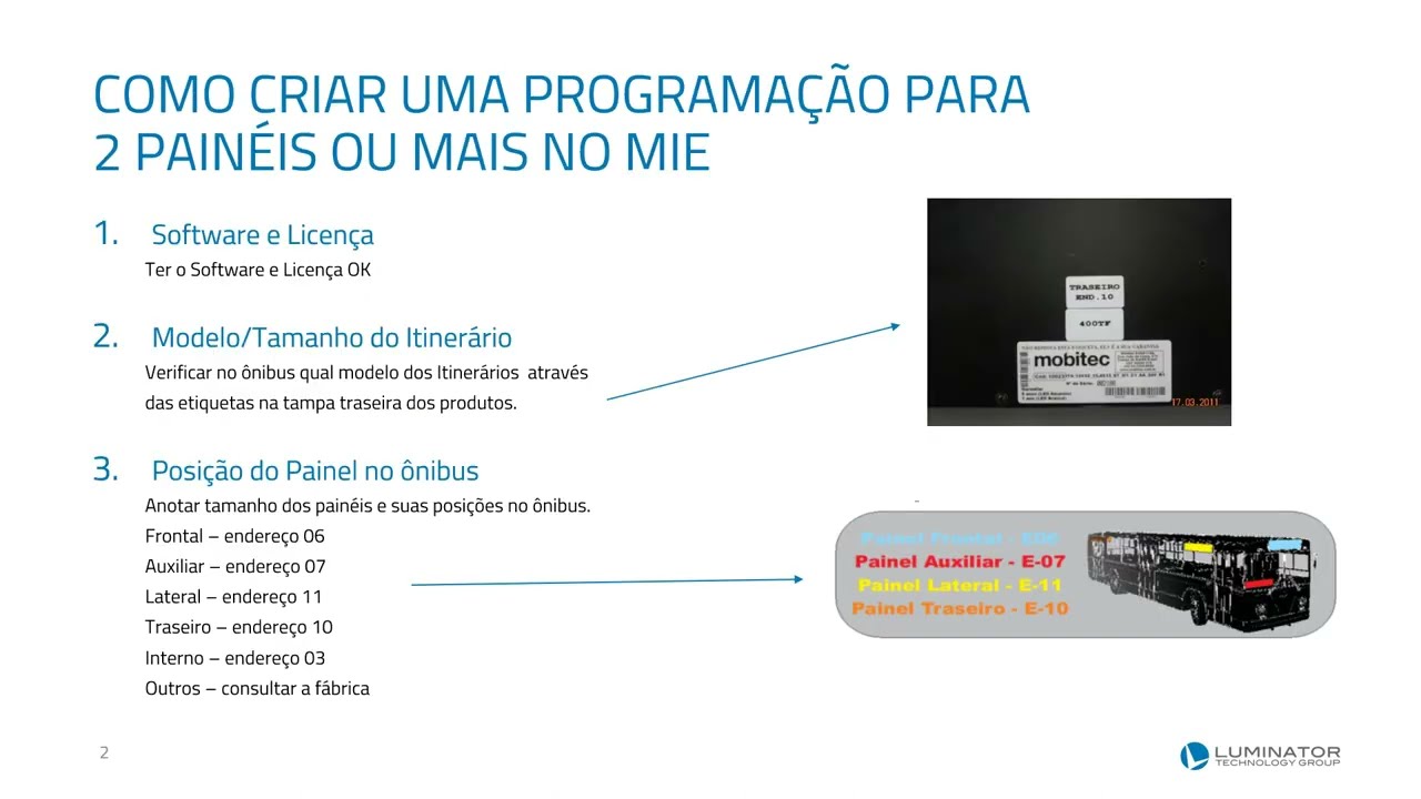 Criar Programa com Dois (2) Pain&eacute;is ou mais no Software Mobi Info Edit - Mobitec